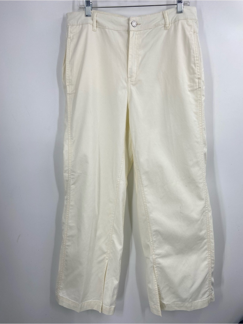 Soft Surroundings Wide Leg Split Ankle Pants Lightweight Plus 16